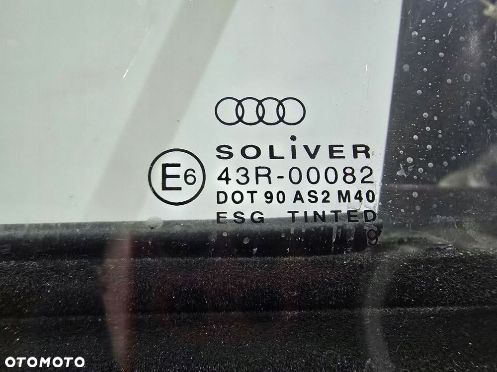 RAMKA DRZWI PODNOŚNIK SZYB PRZÓD LEWY AUDI A6 C5 4B0839397B - 4