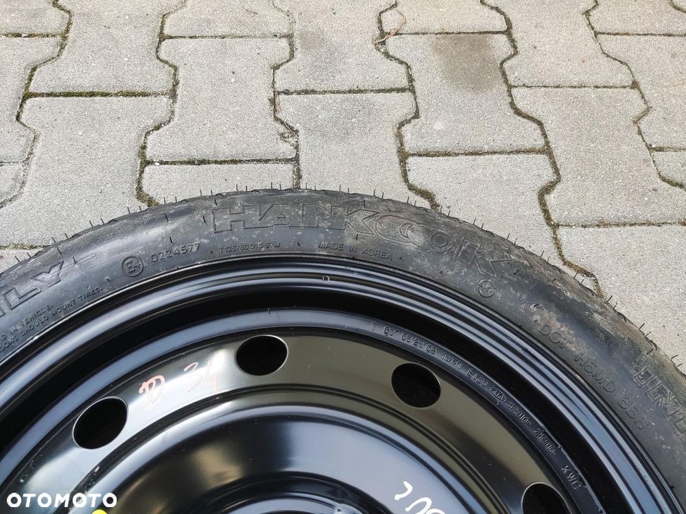 KOŁO DOJAZDOWE ZAPASOWE DOJAZDÓWKA 16 KIA SOUL I 2008-2011 - 3