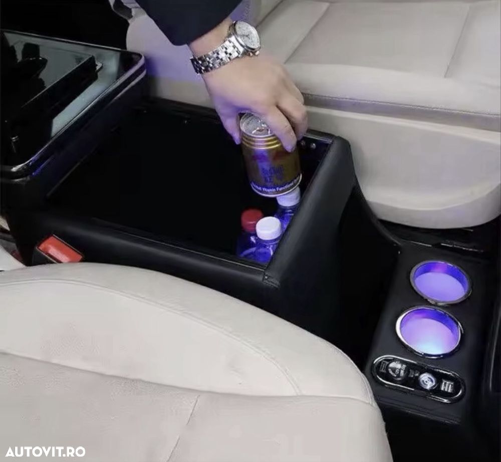 Cotiera Cutie Depozitare Caseta Suport LED Mercedes Vito W447 2014- - 4