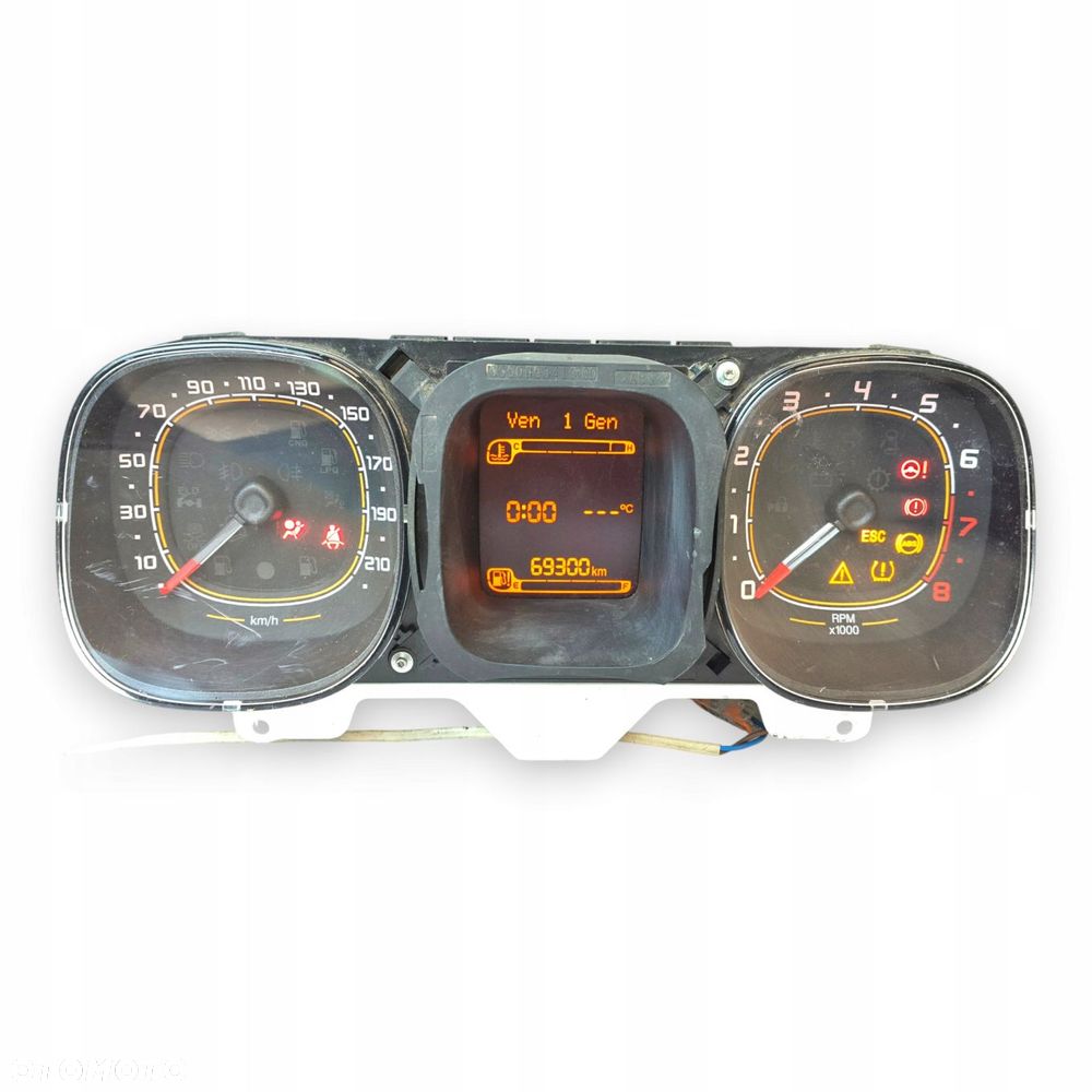 LICZNIK ZEGARY Fiat Panda III 0.9 TwinAir 1.2 8V 69 300km europa - 6