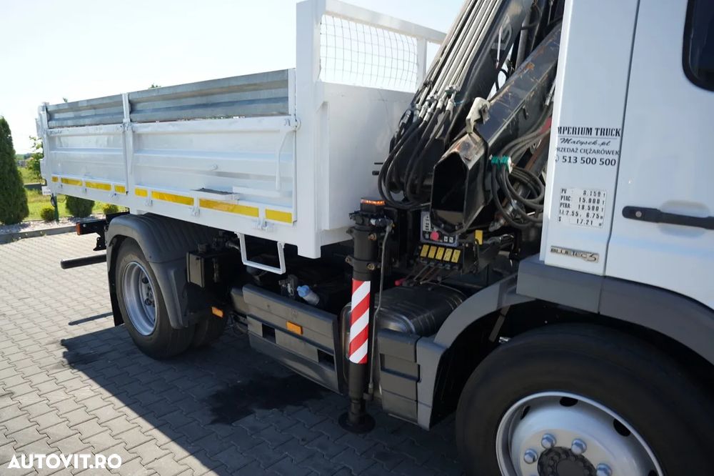 Mercedes-Benz ATEGO 15.24 / 4X2 / BASCULĂ + HDS HIAB 088 BS-2 / ROTATOR / MANUAL - 18