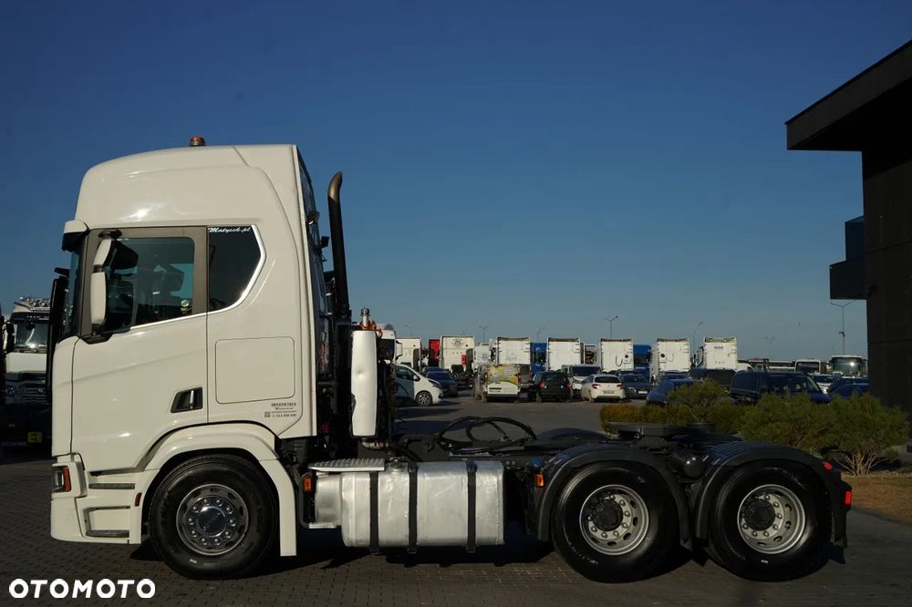 Scania R 650 / V8 / 6x4 / HYDRAULIKA /  DMC: 100.000 KG / I-PARK COOL / 3 OSIOWY CIĄGNIK SIODŁOWY / OPONY 100% - 6