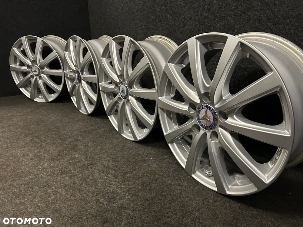 Alufelgi Mercedes A-Klasa W169, W176, B-Klasa W245, W246, Vito 16 cali 5x112 4szt. Łądne z czujnikami! - 2