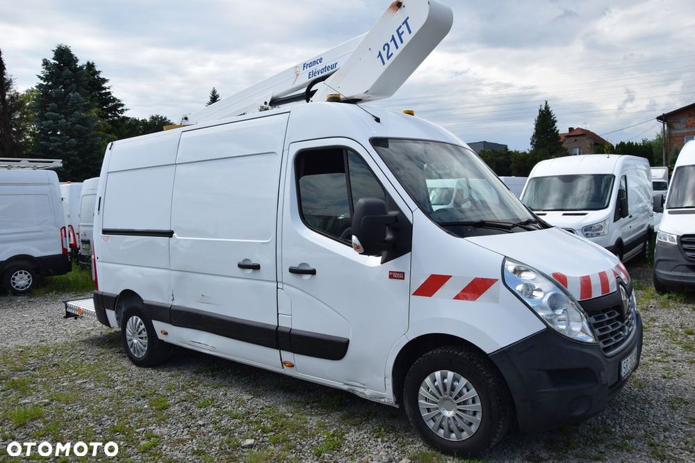 Renault MASTER ​*L2H2​*2.3DCI​​*FT121​*AKTUALNY UDT​*ZAREJESTROWANY​*PODNOŚNIK KOSZOWY​*ZWYŻKA​*8 - 4