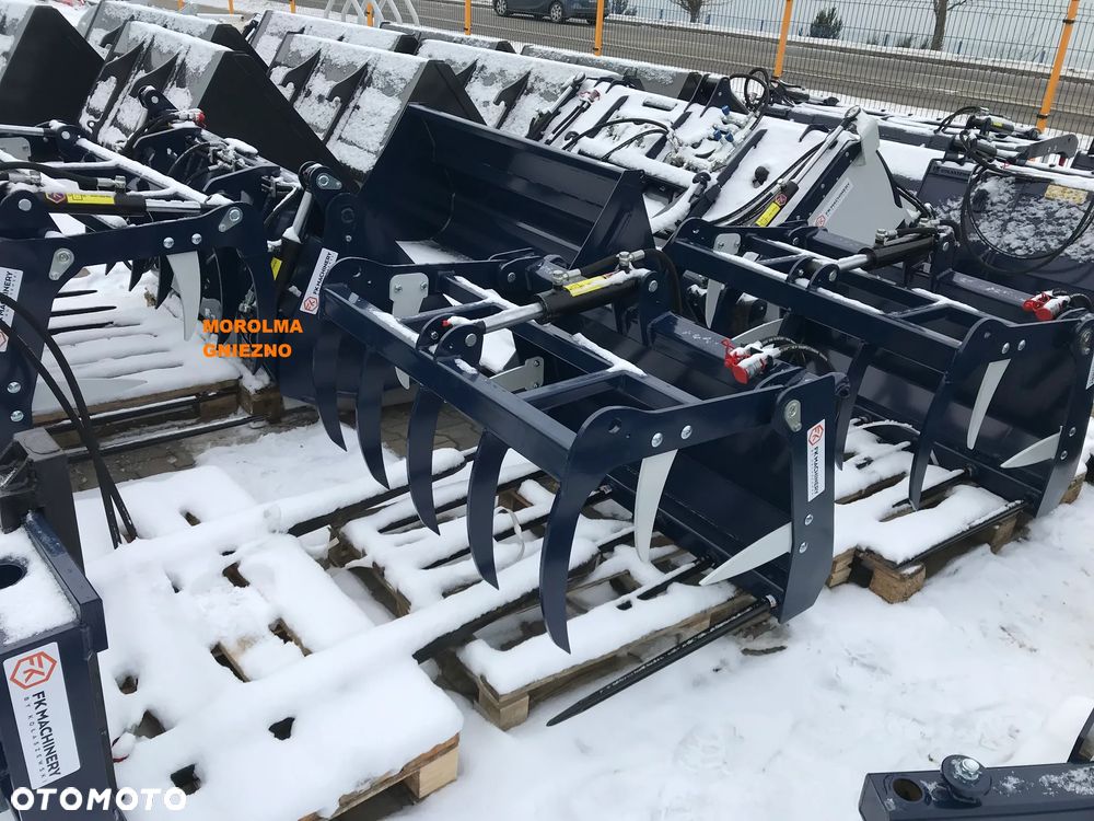 Łyżka szufla do zadawania pasz standard objętościowa z frezem hydraulicznym KOŁASZEWSKI - 12