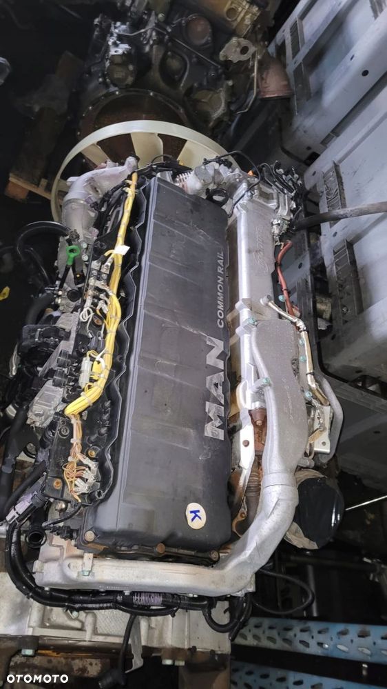 SILNIK MAN TGX TGS D2676 LF26 EURO 6 440 KM CENA BEZ ZWROTU STAREGO SILNIKA - 2