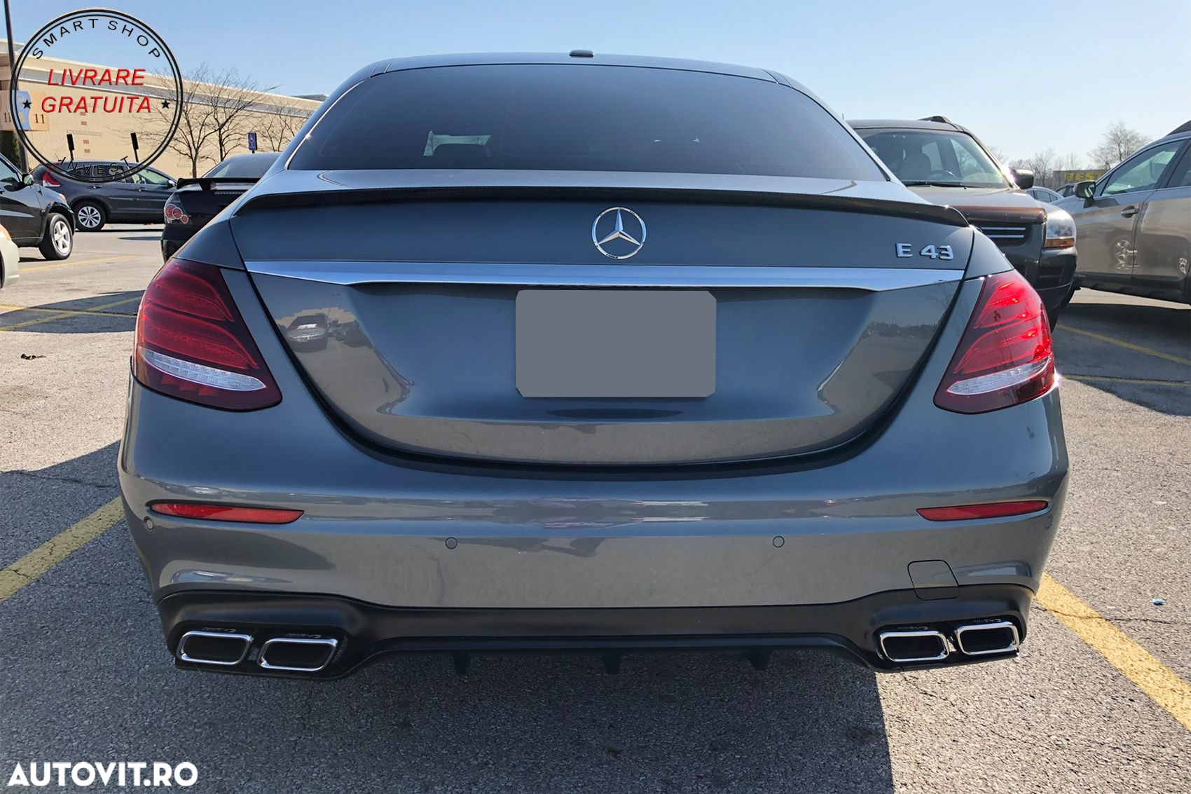 Eleron Portbagaj Mercedes E-Class W213 (2016-up) Negru Mat- livrare gratuita - 11