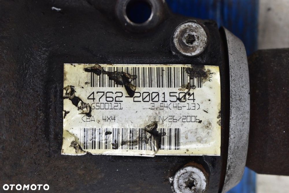 Dyfer Most Przód RANGE ROVER L320 DISCOVERY III 3.6 TDV8 TAG500121 3.54 - 2