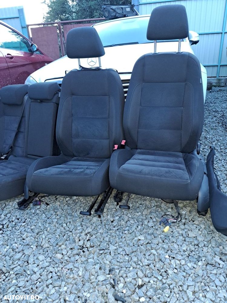 Vând interior alcantara+textil VW Golf 6 model break - 3