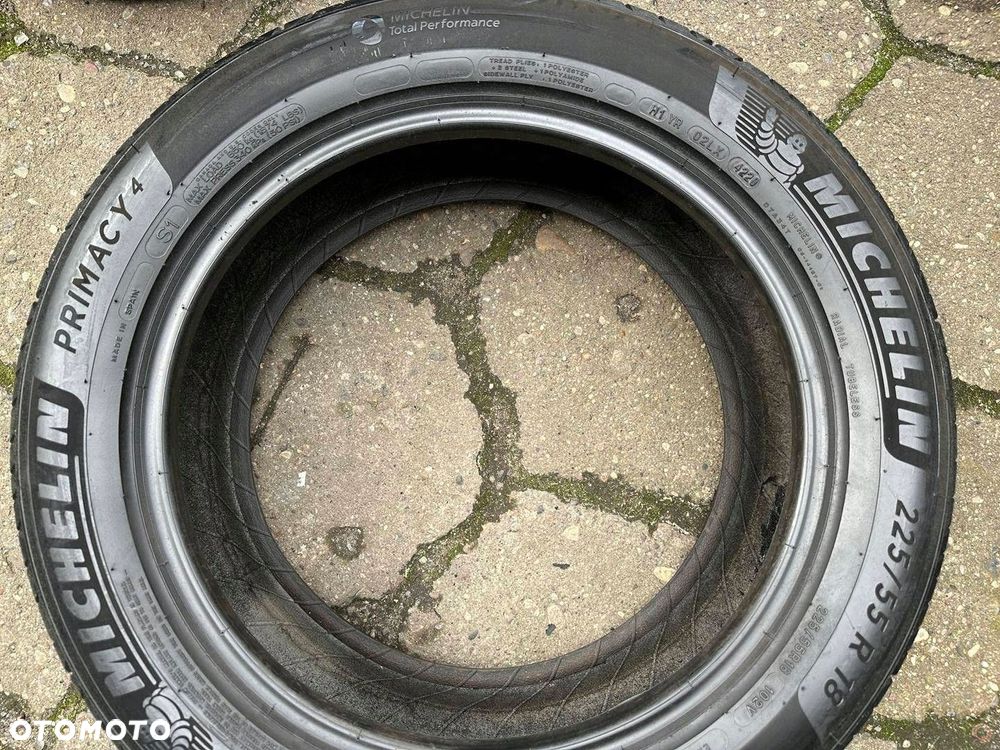 225/55R18 Michelin Primacy 4 para opon lato 6,0mm - 5