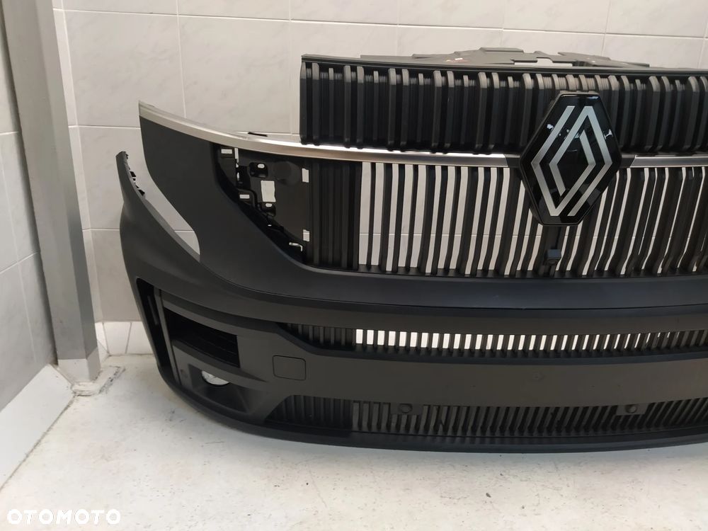 RENAULT MASTER IV V 24- ZDERZAK PRZÓD PRZEDNI GRILL ATRAPA CHŁODNICY 6xPDC HALOGENY KOMPLET NOWY ORYGINAŁ - 16