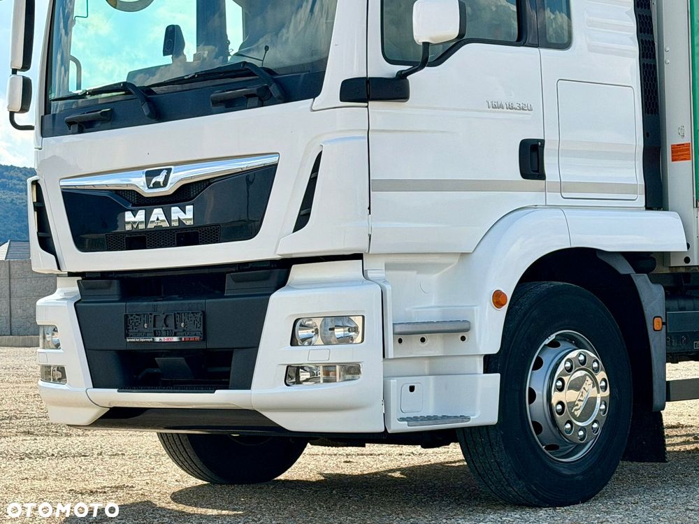 MAN TGM 18.320 / FIRANKA / 18 EUROPALET / 10 085 KG ŁADOWNOŚCI / AUTOMAT / SYPIALKA / 2019 ROK - 10