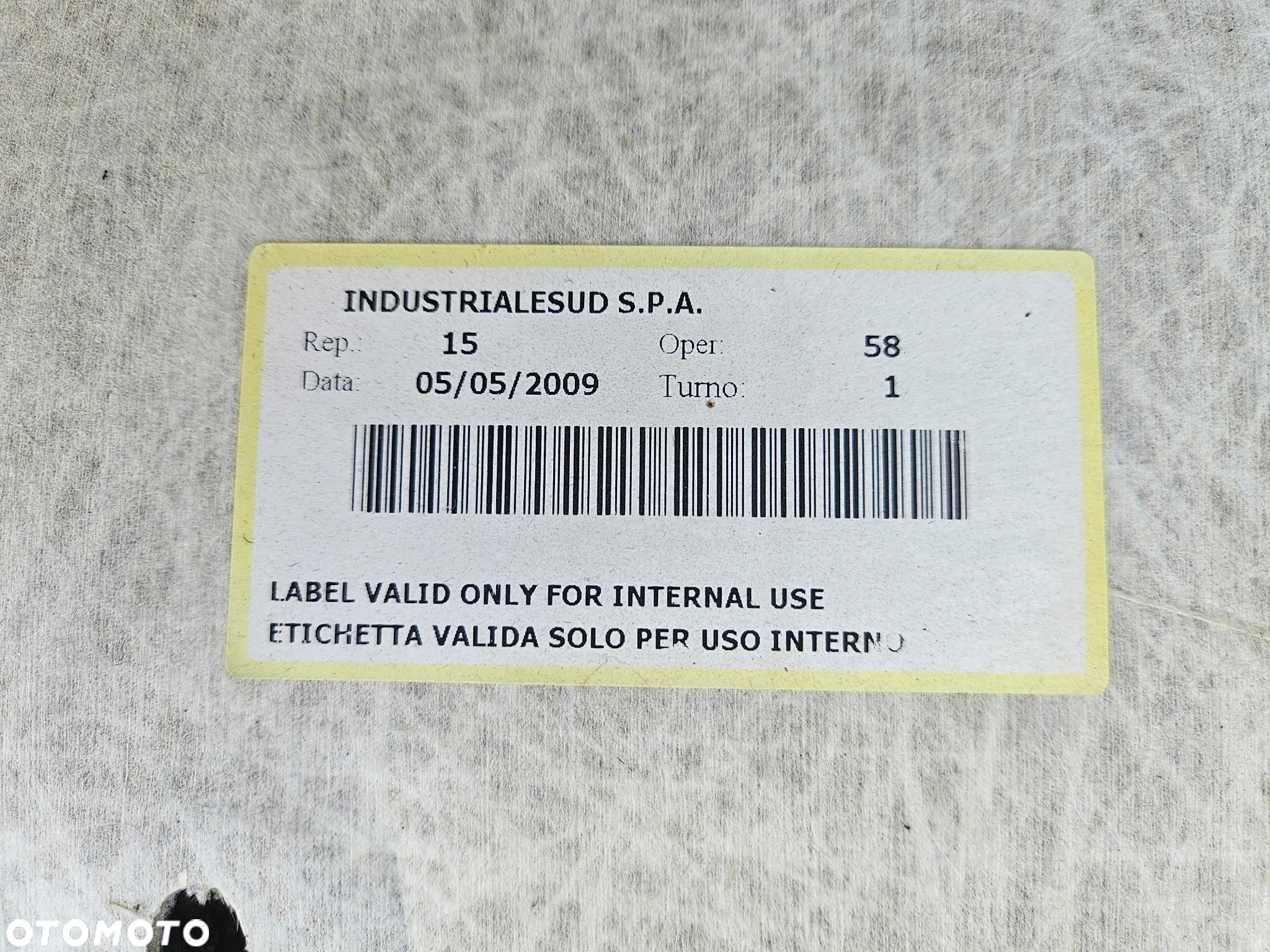 Podsufitka Sufit Tapicerka Jasna BMW 3 E90 2009r - 31