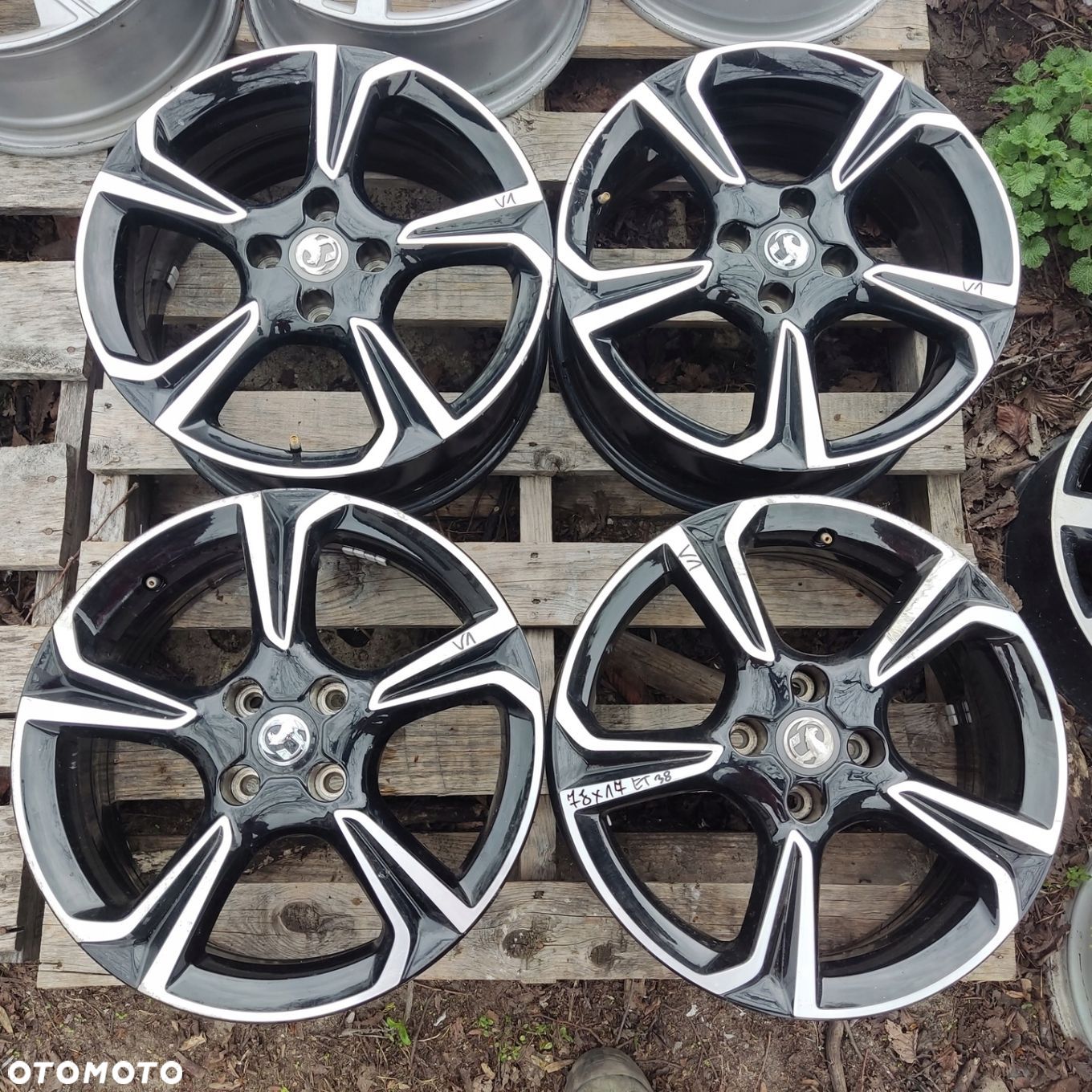 OPEL CORSA F PEUGEOT 208 FELGI ALUMINIOWE 17 4X108 - 1