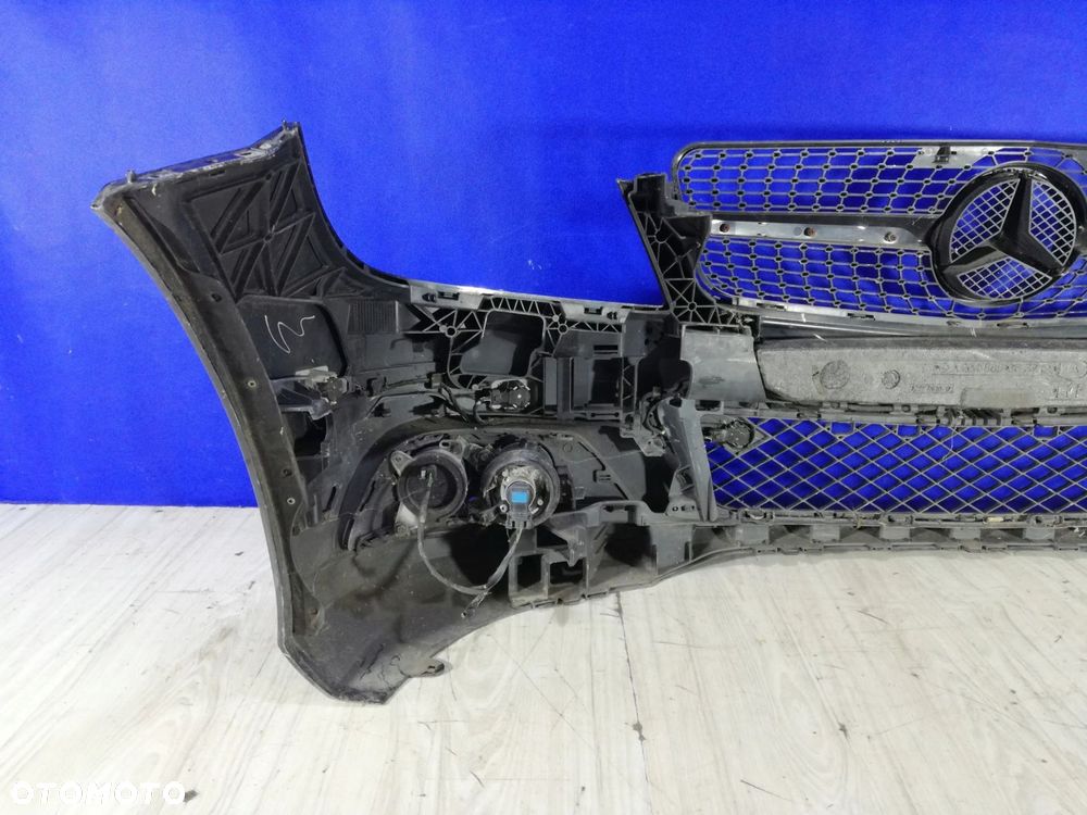 Mercedes C-Klasa W204 Lift zderzak grill przód przedni 11/14r 040 pdc - 7