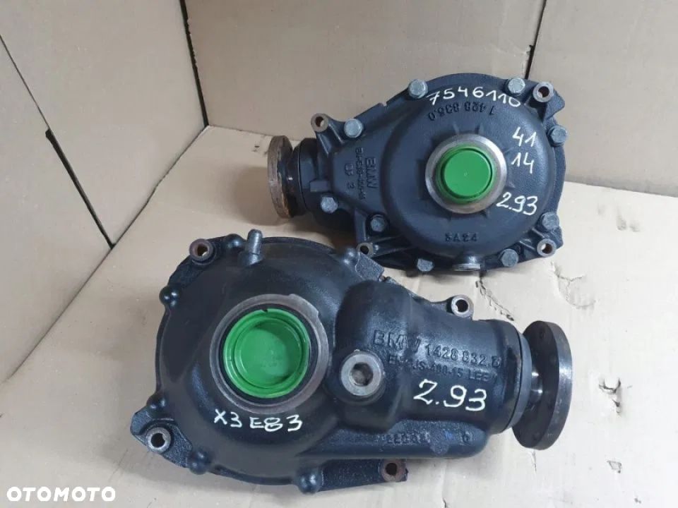 MOST DYFER BMW X3 E83 3.0D PRZÓD 2.93 7546110 - 1