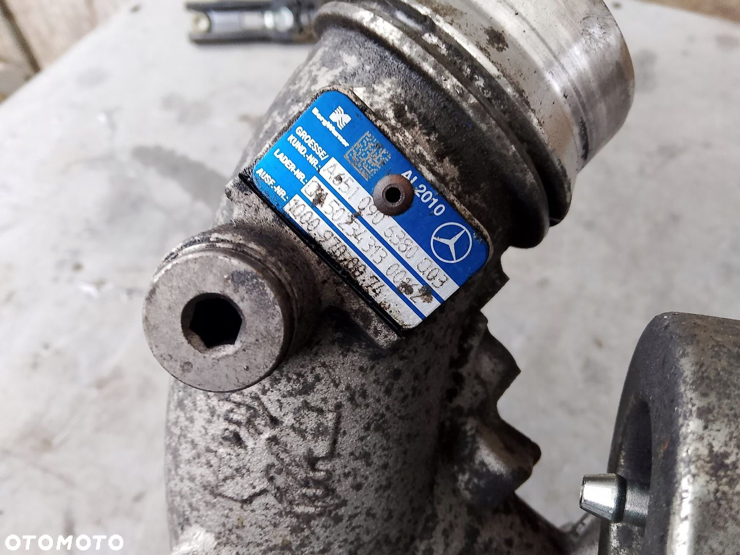 Turbosprężarka Mercedes Sprinter 906 2.2 CDI A6510906380 - 4