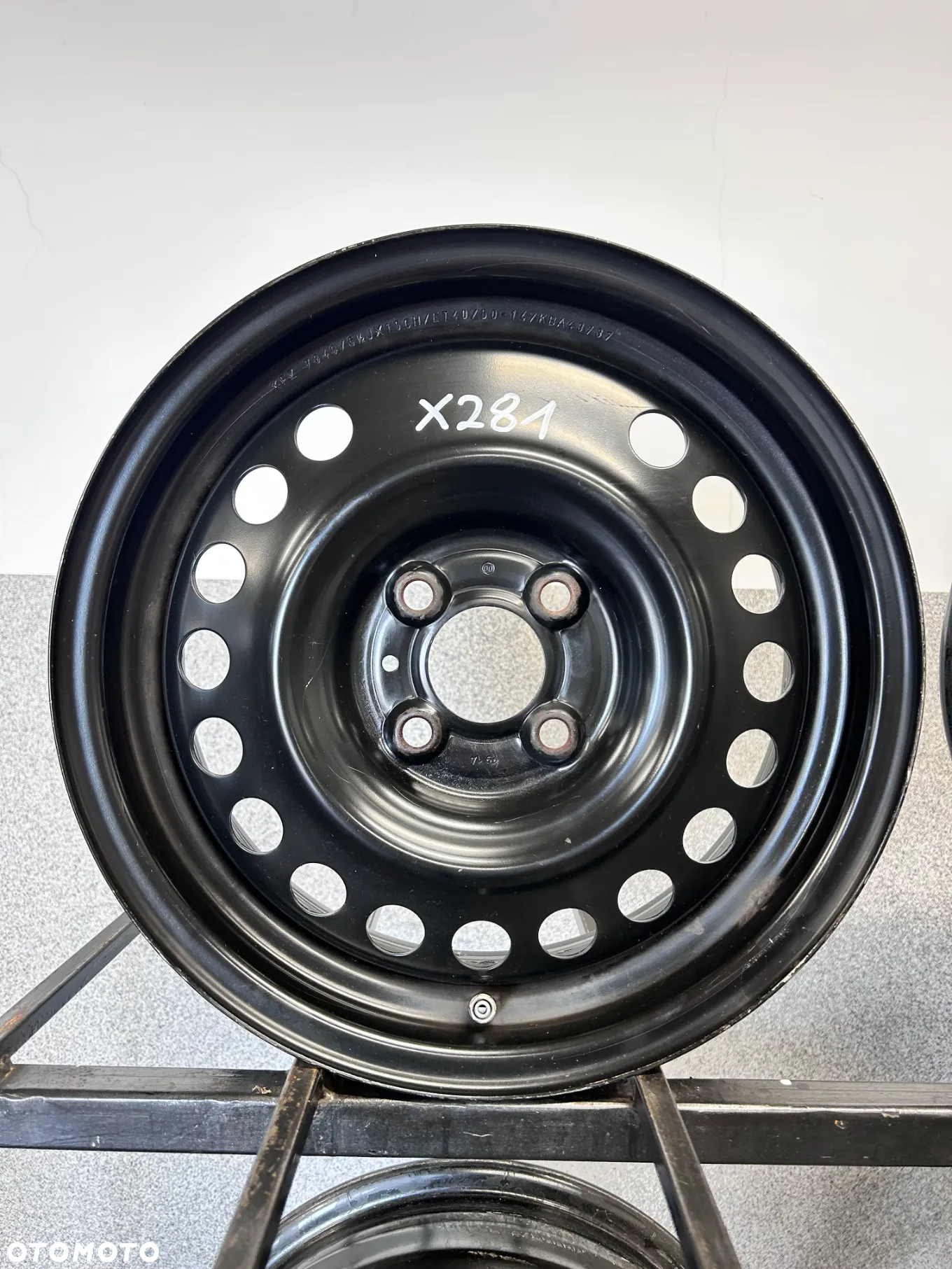4 FELGI STAL. NISSAN MICRA K13,K14  15'' +TPMS  5,5J  ET40  4x100 - 2