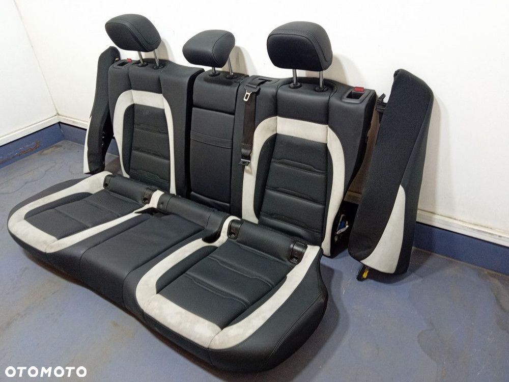 MERCEDES GLE 63 AMG W167 OPARCIE KANAPA TYŁ TYLNA SKÓRA EXCLUSIV - 10