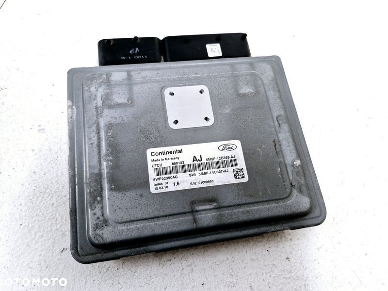 ford focus mk2 1.6 b komputer sterownik silnika ecu 5m5p-12b565-aj - 4