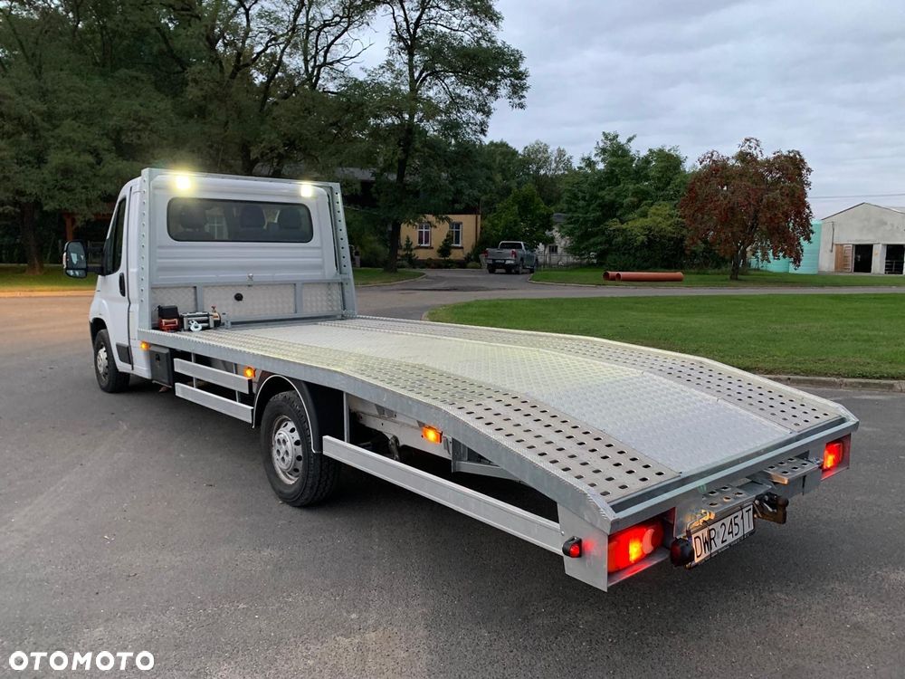 Zabudowa lawety najazd aluminiowy autolaweta pomoc drogowa Renault Master Fiat Mercedes Iveco - 11
