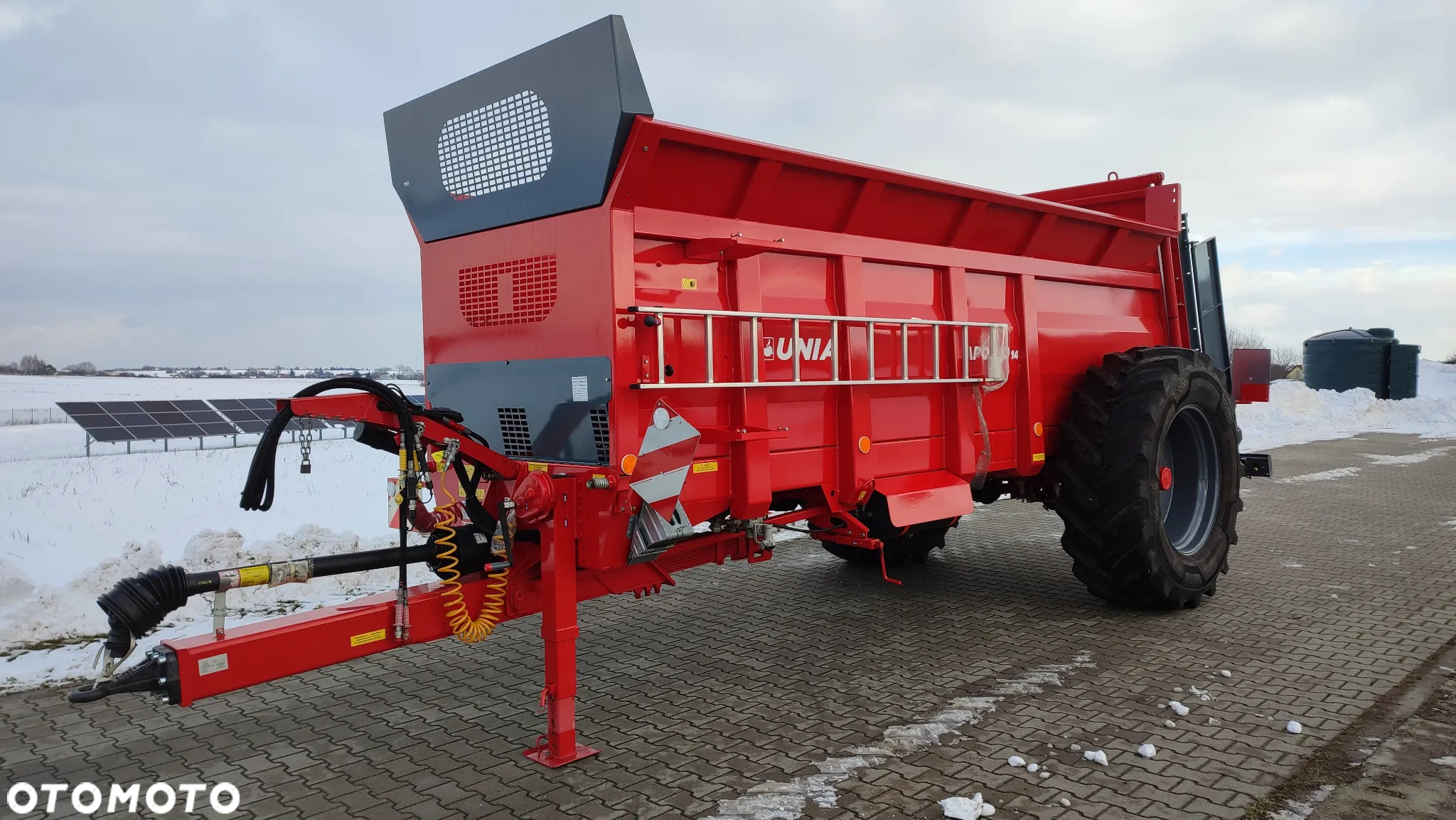 Unia Apollo 14 rozrzutnik obornika niskopodłogowy - 2