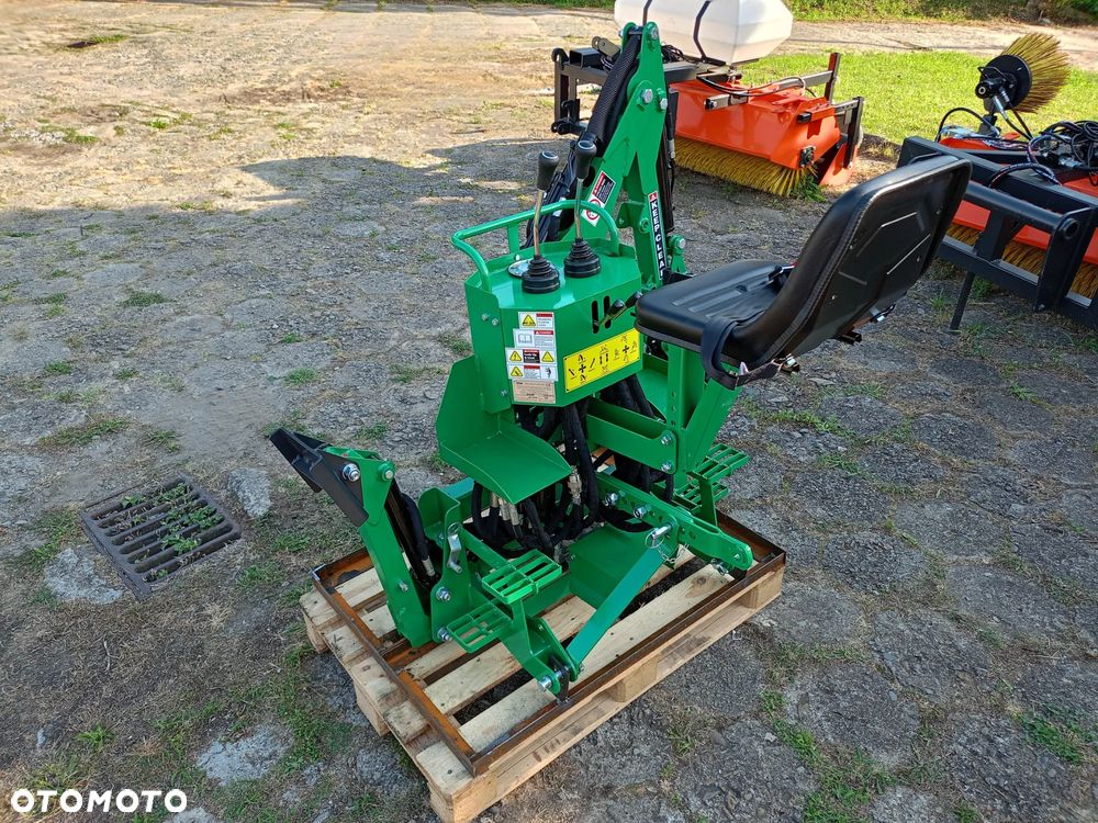 Koparka do ciągnika BHM95 z własną pompą hydrauliczną Mikrus Troll TRX Raty Transport - 8