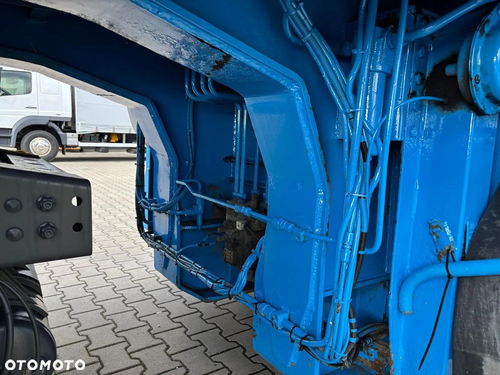 Langendorf SATBUE 20 , 2 osie skrętne , naczepa do przewozu wózków widłowych, maszyn rolniczych, maszyn budowlanych , ciągników rolniczych , ciągników siodłowych , pomoc drogowa , wciągarka, własna hydraulika, skoładany hydraulicznei pomost , - 12