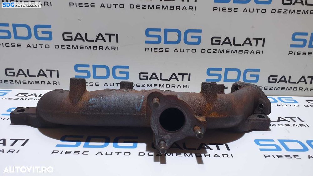 Galerie Evacuare Turbo Turbina Turbosuflanta Opel Combo C 1.7 DTI 16V 2001 - 2011 Cod 00127D3320 - 3