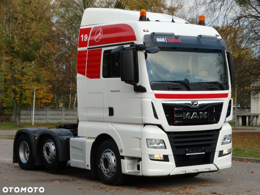 MAN TGX 26.470 6X2/4 BLS, serwisowany, - 3