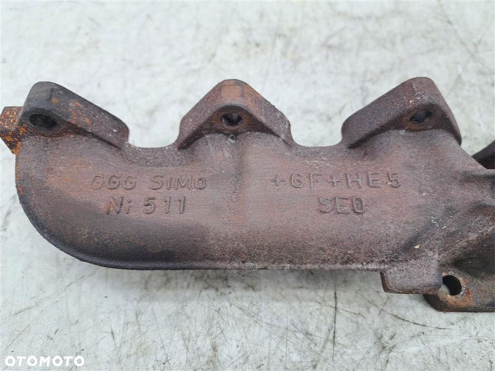 Kolektor wydechowy BMW E39 1996-2003 2.5 DIESEL 2248166F ORYGINAŁ - 4