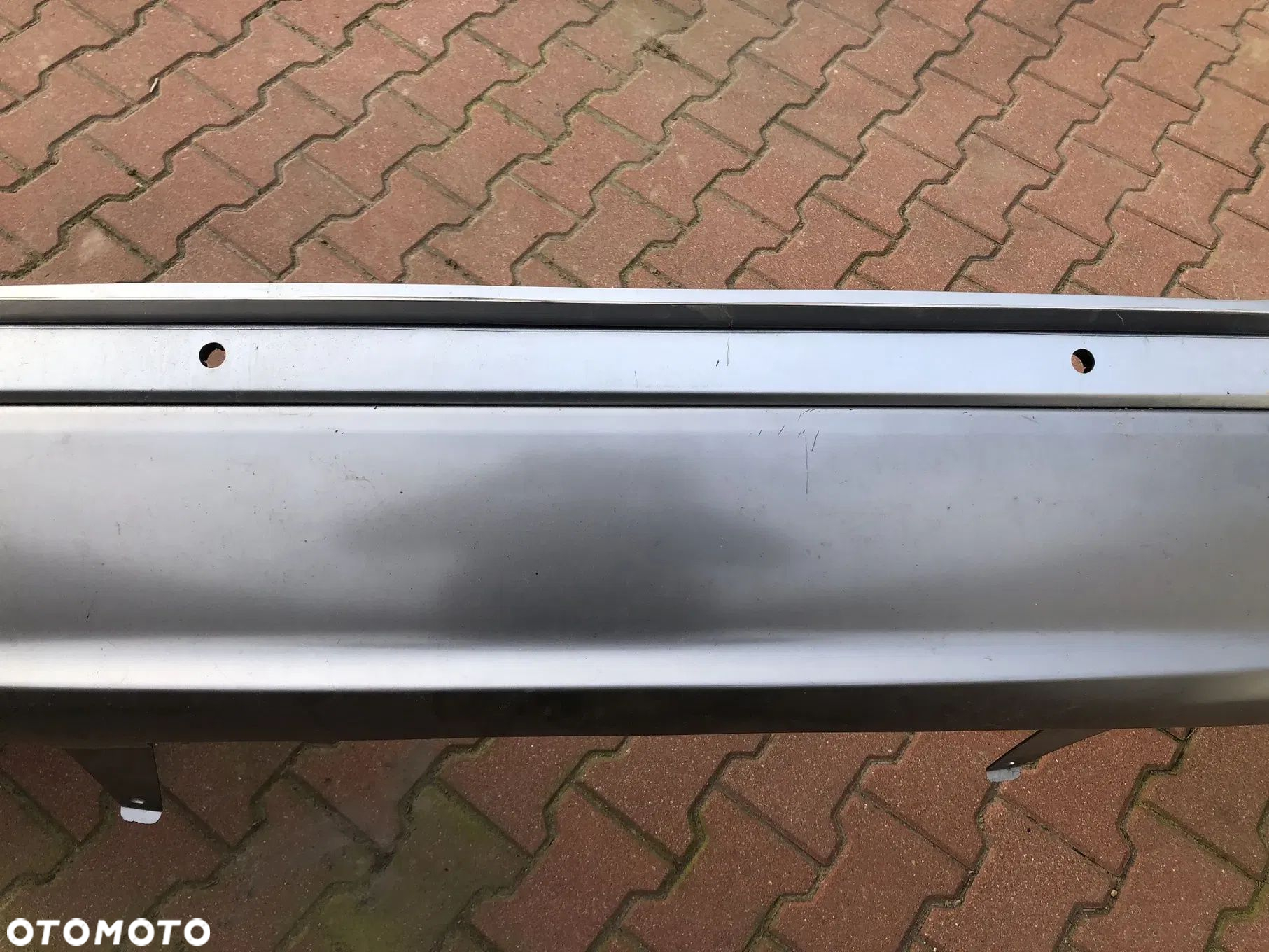 TOYOTA HIGHLANDER 2019- ZDERZAK TYLNY TYŁ CHROM DOKŁADKA SPOILER HOKEJ SENSOR MO - 4