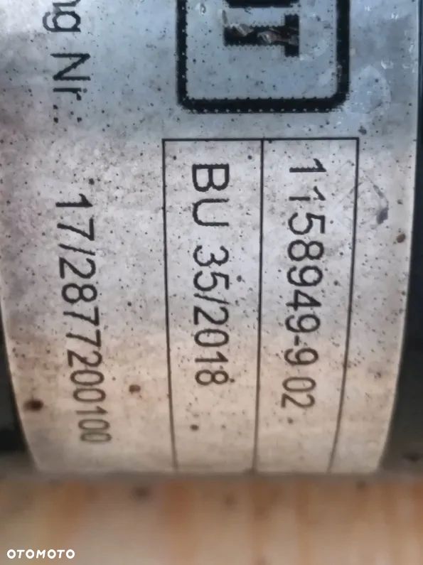 ZQ30221158949-9 1158949-9 siłownik PRZEDNI LEWY SWINGO CS 256 - 2018 rok - 2
