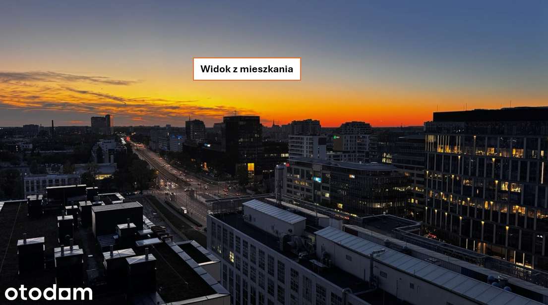 Apartament Premium | Metro Daszyńskiego | 14 Piętro |Widok na Warszawę