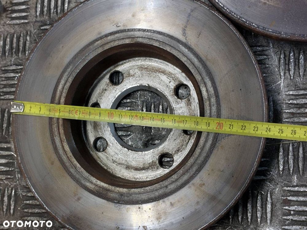 TARCZE HAMULCOWE PRZÓD + KLOCKI + ZACISKI FIAT PANDA II 1.1 8V - 3