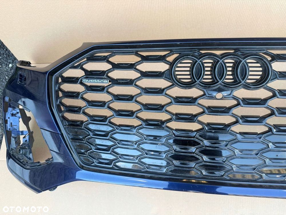 ZDERZAK GRILL Audi Q5 S-LINE 80A LIFT 2022- ORYGINAŁ SUPER STAN - 4