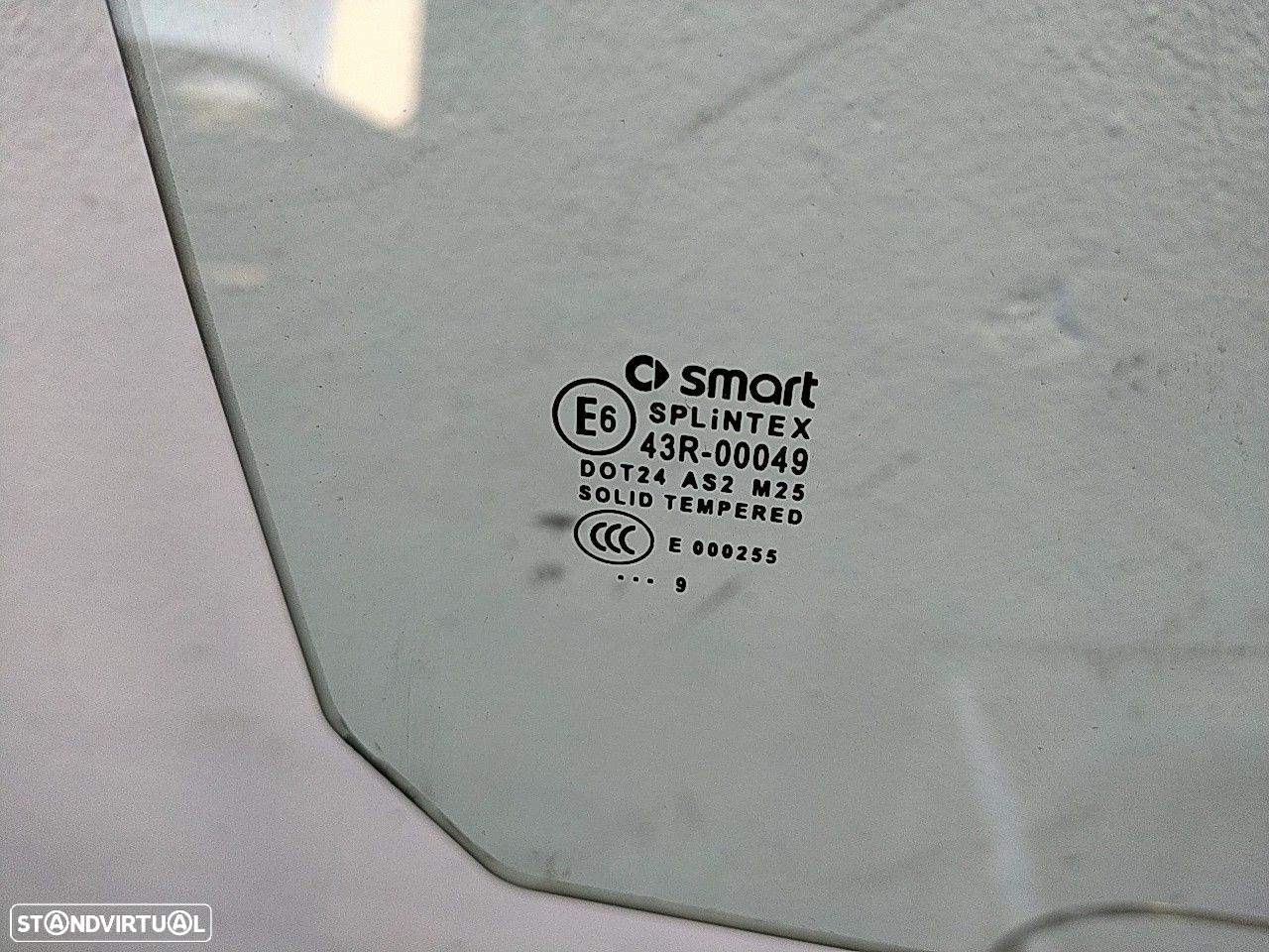 Vidro Porta Frente Direita Smart Fortwo Coupé (451) - 4