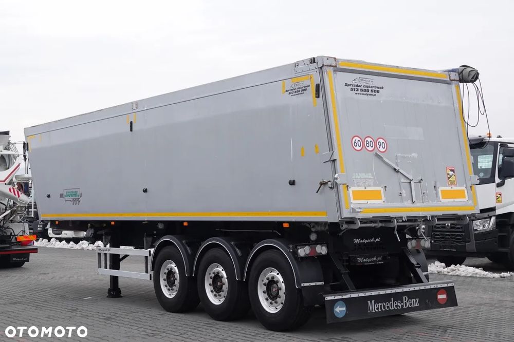 Janmil WYWROTKA / 42 m3 / TYŁ KLAPA / SAF / OŚ PODNOSZONA / ALUFELGI / 2017 ROK - 5