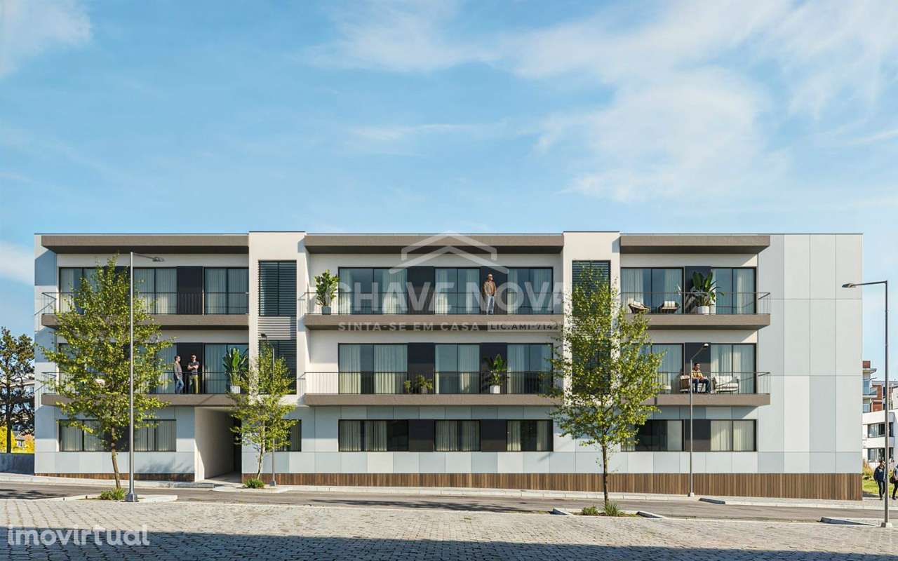 Apartamento T4 Novo c/ 2 Lugares de Garagem na Madalena - Grande imagem: 3/16