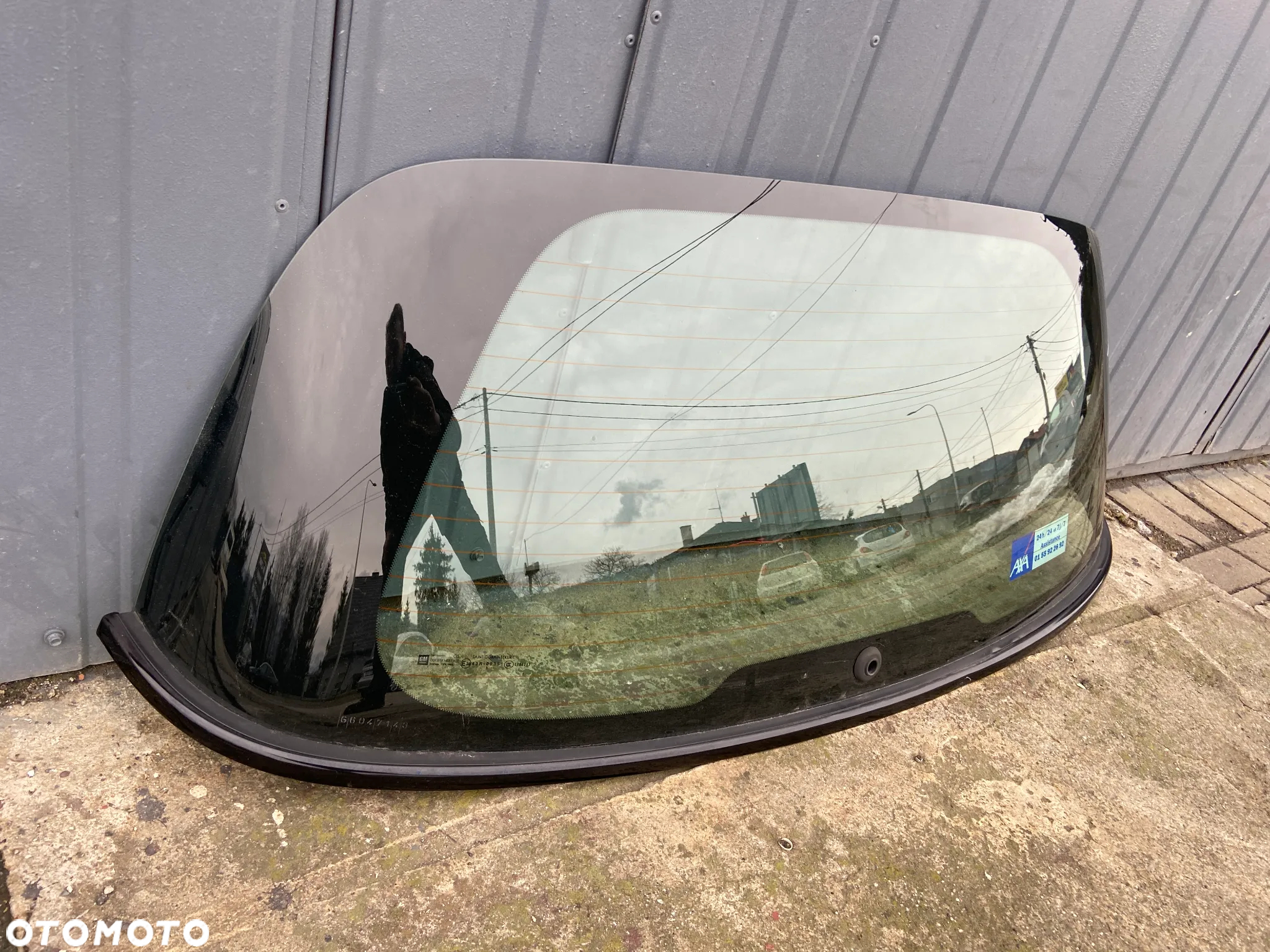 Szyba klapy tylnej tył Opel Adam - 2