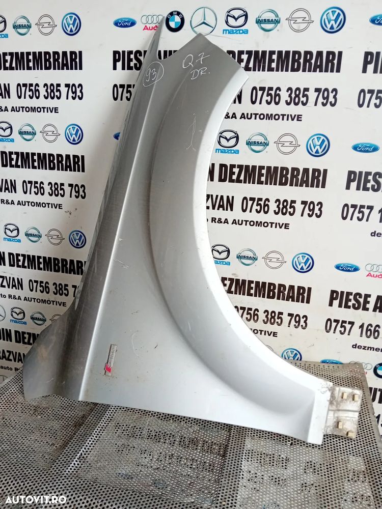 Aripa Dreapta Audi Q7 S Line 4L 2006-2009 Originala LICHIDARE STOC - 3