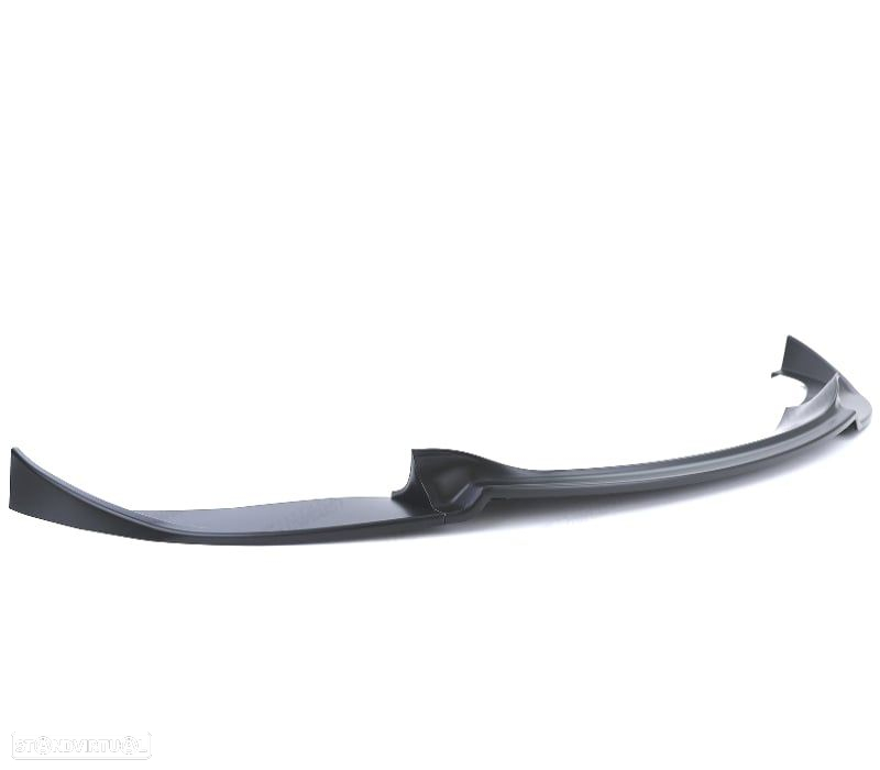 SPOILER LIP BMW E60 E61 03-10 LOOK PACK M HAMANN PRETO MATE - 4