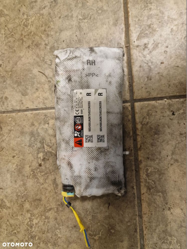 poduszka airbag fotel nissan qashqai iii 3 j12 lewa lub prawa - 4