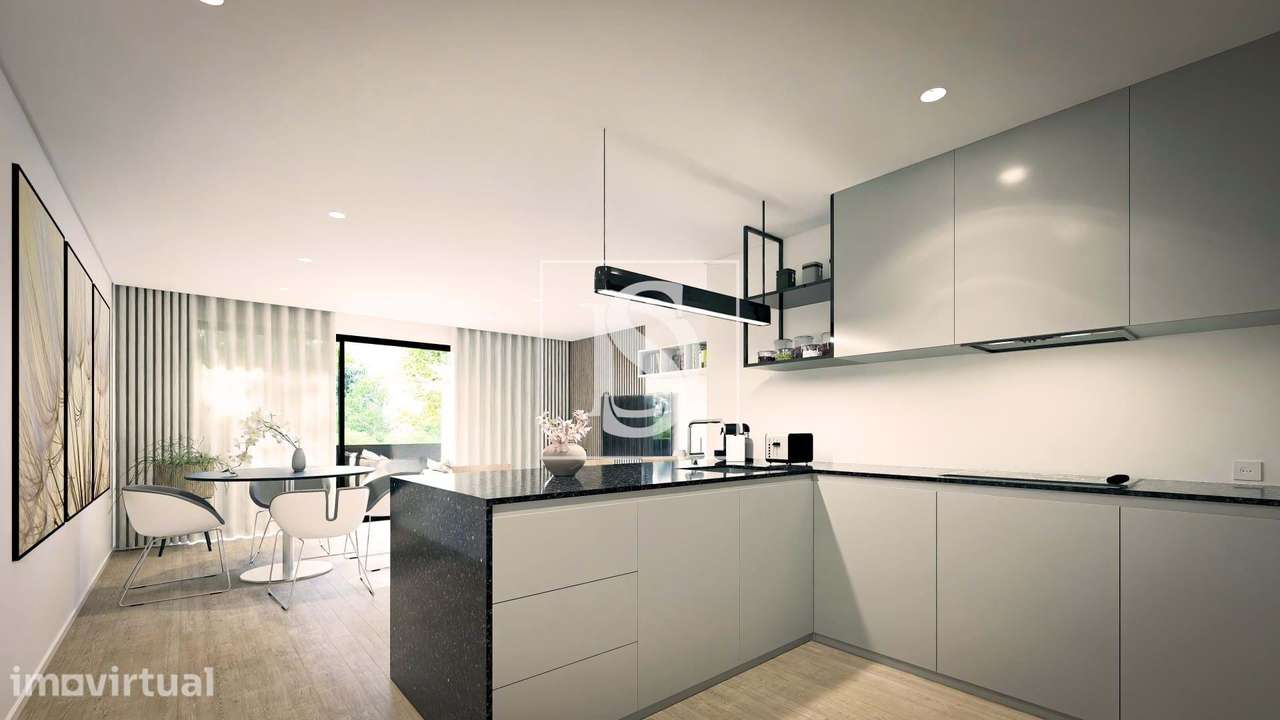 Apartamento T2, Novo, em Geme, Vila Verde - Grande imagem: 2/12