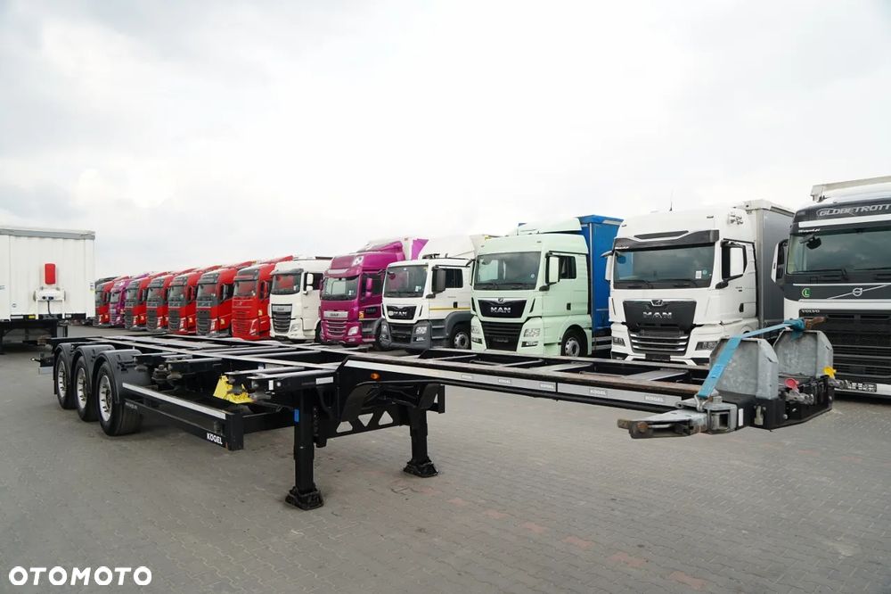 Kögel NACZEPA PODKONTENEROWA /  UNIWERSALNA  / ROZSUWANY TYŁ / DO WSZYSTKICH KONTENERÓW - 7