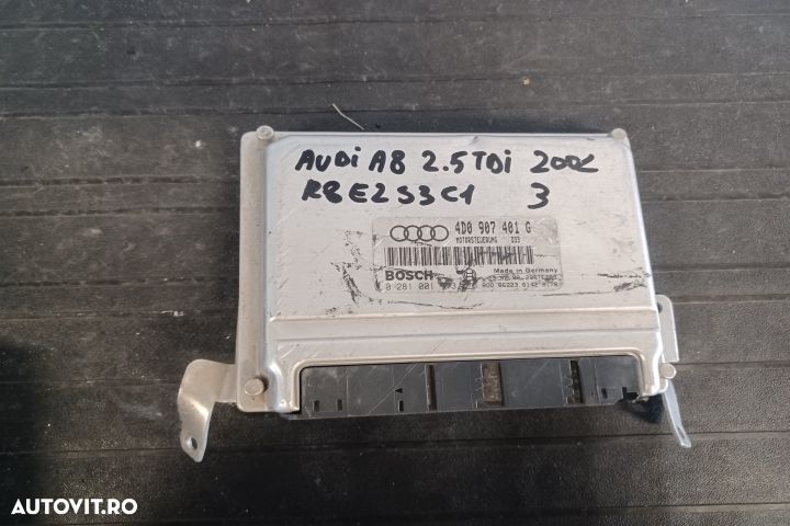 ECU Calculator Motor 4D0907401G - 2.5 TDI 4D0907401G - 2.5 TDI Audi A - 1