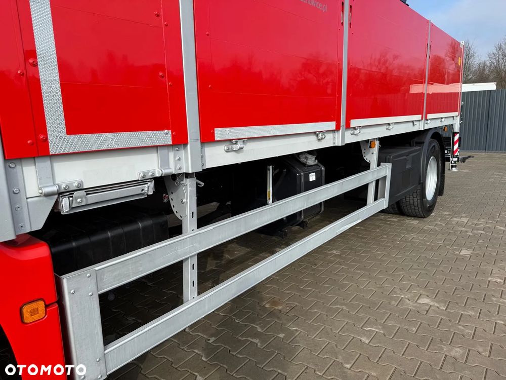 MAN TGM 18.250 // E6 // org. 92000km !!! // 4x2 // manual // skrzynia + HDS HMF z pilotem // TGS TGX TGL budowlanka żuraw dzwig kran crane - 19