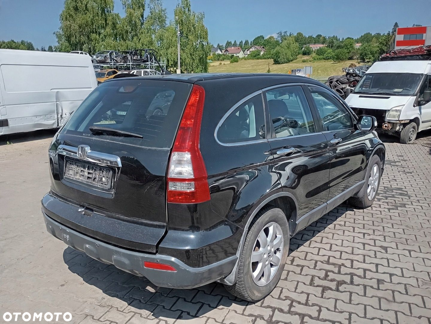 HONDA CRV CR-V 3 III PRZÓD ZDERZAK BŁOTNIK MASKA LAMPA REFLEKTOR EU B92P - 13