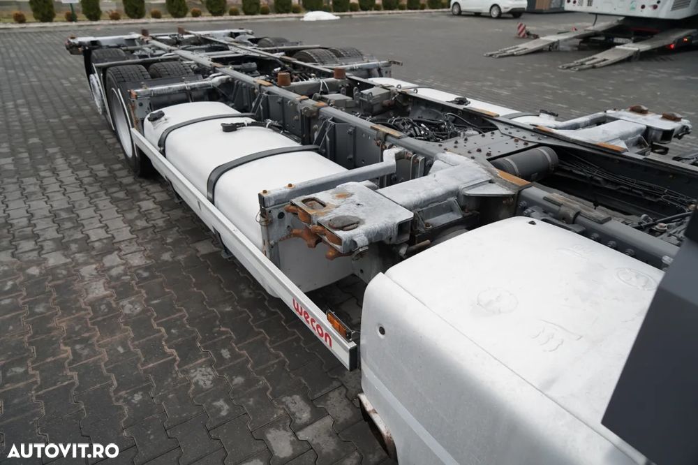 DAF XF 480 / BDF / 6X2 / / SSC / I-PARK COOL / OŚ PODNOSZONA / WECON / MEGA - 15