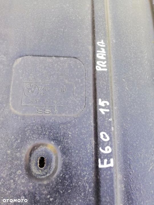 BMW E60 E61 OSŁONA PODWOZIA PRAWA ŁADNA - 5